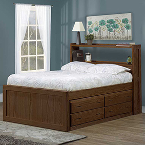 Bookcase Headboard