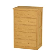 Solid Wood Chest - Cottage Collection - 5 Drawers