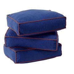 Back Pillows - Modular Collection - Set of Three - Blue/Orange