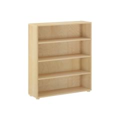 Hardwood Bookcase. id 4640 Modular Design. 4 shelves. For kids or adults. By Bunk Beds Canada. Since 2003.