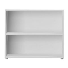 Bookcase - One Box Design - 2 Shelfs - 3832 - White
