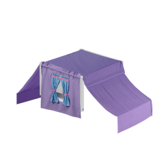 Top Tent  - Modular Collection - Frame White - Twin - Purple/Light Blue