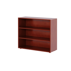 Hardwood Bookcase - Modular Design - 3 Shelf - 3832 - Chestnut