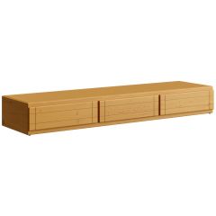 Solid wood underbed drawer dresser box, Three. Cottage Collection. Product 40819. by Bunk Beds Canada, selling solid wood beds since 2003.