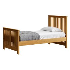 Solid Wood Platform Bed, Shaker Design, 4429. Crate Design Furniture by Bunk Beds Canada 