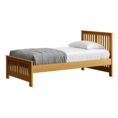 Solid Wood Platform Bed - Shaker Design. Crate Design Furniture by Bunk Beds Canada 