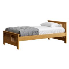 Solid Wood Platform Bed, Shaker Design. Crate Design Furniture by Bunk Beds Canada