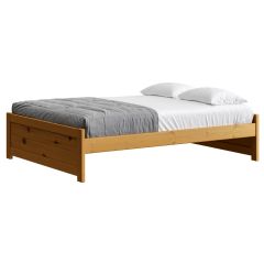 Solid Wood Platform Bed - Wildroots Design. Crate Design Furniture by Bunk Beds Canada.