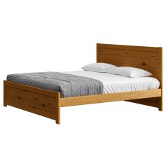 Solid Wood Platform Bed - Wildroots Design - 4319 - King - Natural