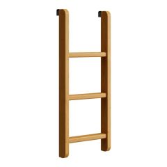 Solid wood Bunk Bed Ladder, Cottage collection. Crate Design Furniture.  Model 4720. by Bunk Beds Canada of Vancouver.