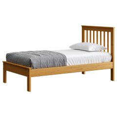 Solid Wood Platform Bed - Mission Design. CR-4767. Crate Design Furniture by Bunk Beds Canada