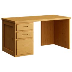 Solid wood Study Desk. Made in Canada. Cottage Collection. Product 6235. by Bunk Beds Canada, selling solid wood beds since 2003.
