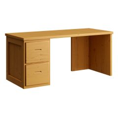 Solid wood Study Desk. Made in Canada. Cottage Collection. Product 6236. by Bunk Beds Canada, selling solid wood beds since 2003.