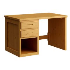 Solid wood Study Desk. Made in Canada. Cottage Collection. Product 6430. by Bunk Beds Canada, selling solid wood beds since 2003.