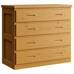 Solid wood Four-Drawer Dresser. Cottage Collection. Product 7017. by Bunk Beds Canada, selling solid wood beds since 2003.
