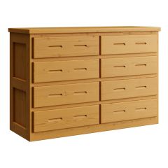 Solid wood Eight-Drawer Dresser. Cottage Collection. Product 7028. by Bunk Beds Canada, selling solid wood beds since 2003.