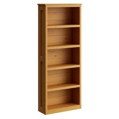 Solid wood Bookcase, Cottage collection. Crate Design Furniture.  Model 8015. by Bunk Beds Canada of Vancouver.