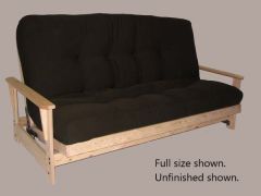 Solid Wood Pine Futon Frame LOUISIANE by DISTRIBUTION TRIOMPHE. Bunk Beds Canada, Vancouver, BC.