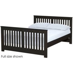 Solid Wood Platform Bed, Shaker Design, 3629