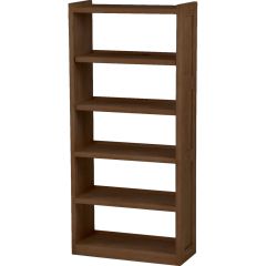 Solid Wood Bookcase - Cottage Collection - w Open Back - Light Brown