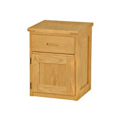Solid Wood Nightstand - Cottage Collection - w Drawer n Door - 30" H