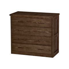 Solid Wood Dresser - Cottage Collection - 4 Drawers - Light Brown