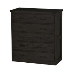 Solid Wood Dresser - Cottage Collection - 5 Drawers
