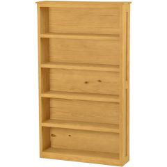 Solid Wood Bookcase - Cottage Collection - 4273 - Natural