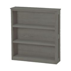 Solid Wood Bookcase - Cottage Collection - 4245 - Dark Grey