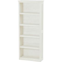 Solid Wood Bookcase - Cottage Collection - 2973 - White Stain