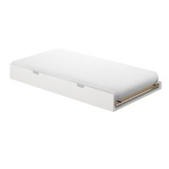 Trundle Bed - One Box Design - Twin - White