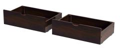 Solid wood underbed drawers. M3-175262. Max and Lily collection. by Bunk Beds Canada of Vancouver.
