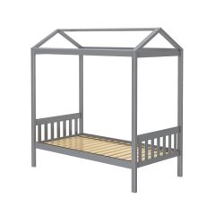Solid wood twin house Bed. M3-177208. Max and Lily collection. by Bunk Beds Canada of Vancouver.