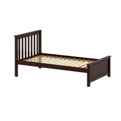Solid wood Platform Bed full size. M3-177211. Max and Lily collection. by Bunk Beds Canada of Vancouver.