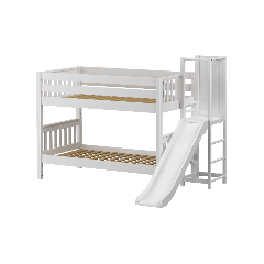 Bunk Bed with Slide Platform End. Modular Design. Zillions of options. Holds 400 lb of weight per deck. Shop at BunkBedsCanada.com