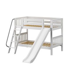 Premium-Quality Bunk Bed with Slide and Angled Ladder. 61 H, Modular Design. Holds 400 lb of weight per deck. Shop at BunkBedsCanada.com