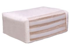 Futon mattress Vancouver 6 Cotton layers, 3 layers of low-density Foam, full size, made in Canada, by Bunk Beds Canada.