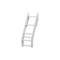 Angled Ladder - Modular Collection - Bunk - Twin/Full - White