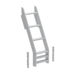 Angled Ladder - Modular Collection - For 71" Bunk - Twin XL/Full XL - White