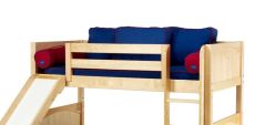 Pillows set - Back Pillows and Bolsters - Modular Design - Blue/Red