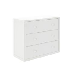 Hardwood Dresser - Modular Design - 3 Drawers - 4035 - White