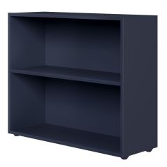 Bookcase - One Box Design - 2 Shelfs - 3832 - Blue