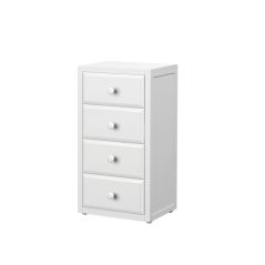 Hardwood Dresser - Modular Design - 4 Drawers - 2343 - White
