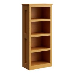 Solid Wood Loft Bookcase - Cottage Collection - Natural