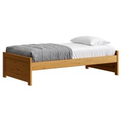Solid Wood Platform Bed - Wildroots Design - 1919 - Twin - Natural