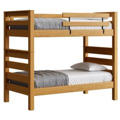 Solid Wood Bunk Bed - Timber Design. Crate Design Furniture by Bunk Beds Canada