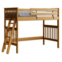 Solid Wood Loft Bed - Mission Design. Crate Design Furniture by Bunk Beds Canada
