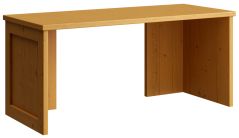 Solid Wood Desk - Cottage Collection - 66" - Natural