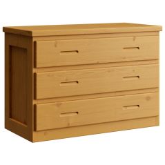 Solid Wood Dresser - Cottage Collection - 3 Drawers - Natural
