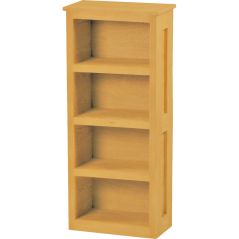 Solid Wood Loft Bookcase - Cottage Collection - Natural